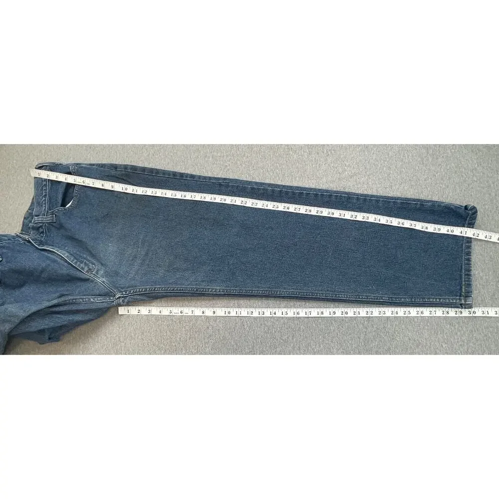 Carhartt‎ Jeans Mens 40 x 30 Blue 100% Cotton Straight Leg Relaxed Fit B35 DCW